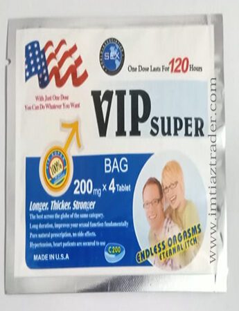 VIP Super American Pills Bag 200 Mg In Pakistan