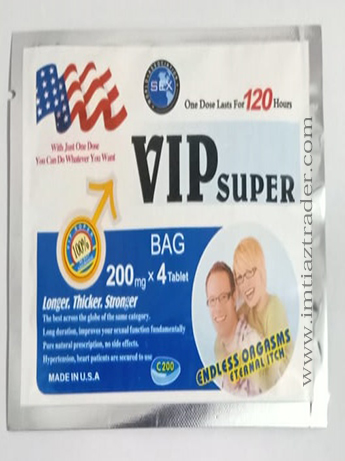 VIP Super American Pills Bag 200 Mg In Pakistan