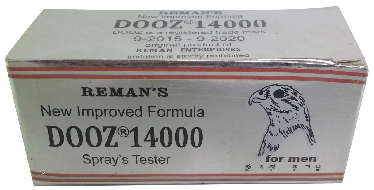 Reman's Dooz 14000 Men Delay Spray Tester (5ml x 10 pcs)