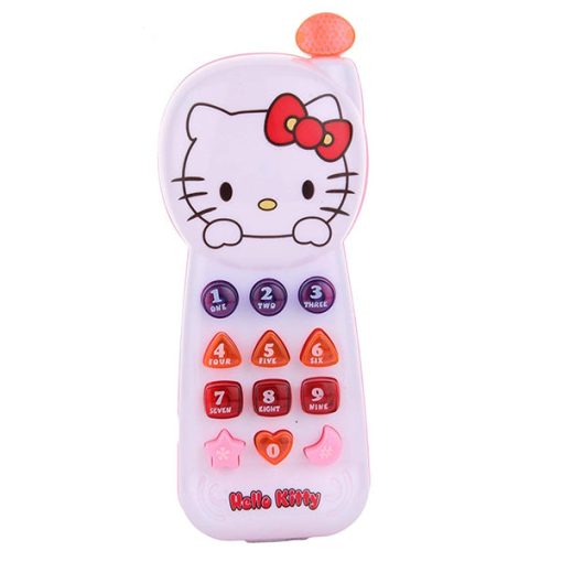 Hello Kitty Musical Mobile Phone Toy with Music & Lights