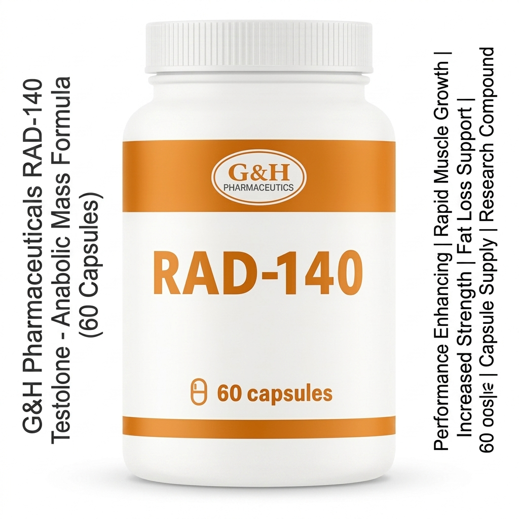 RAD-140 (Testolone) G&H Pharma – SARMs Research Compound Capsules