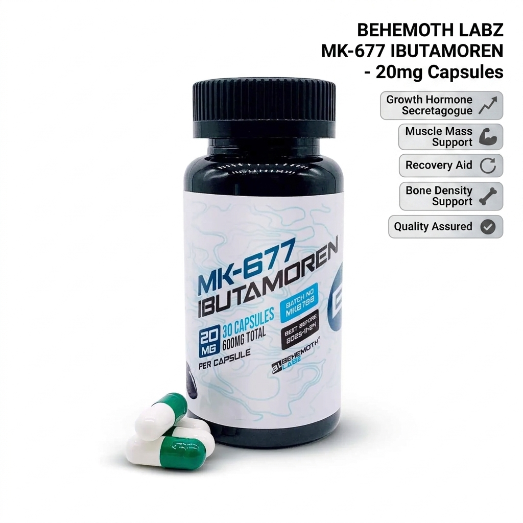 Behemoth Labz MK-677 Ibutamoren - 20mg Capsules