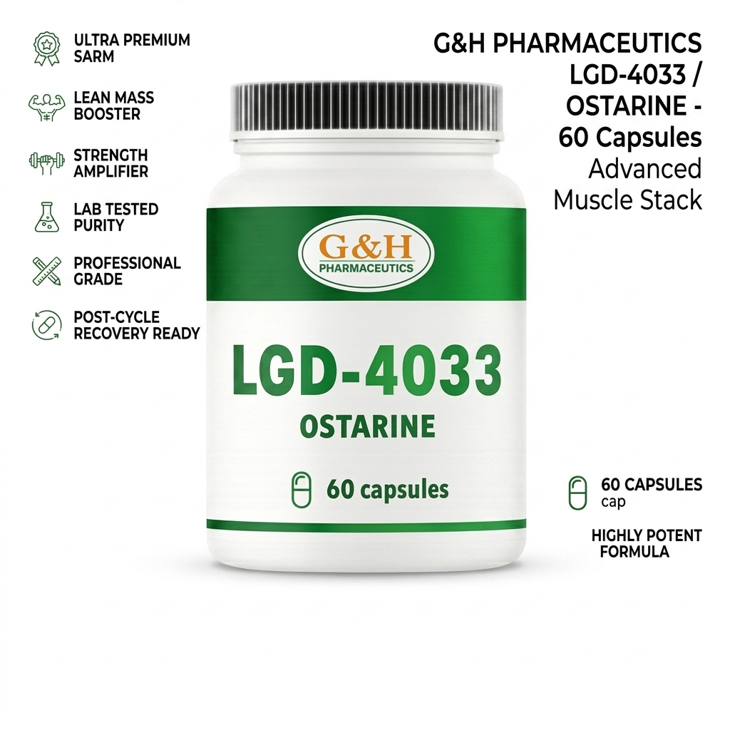 LGD-4033 (Ligandrol) – G&H Pharma Research Compound Capsules