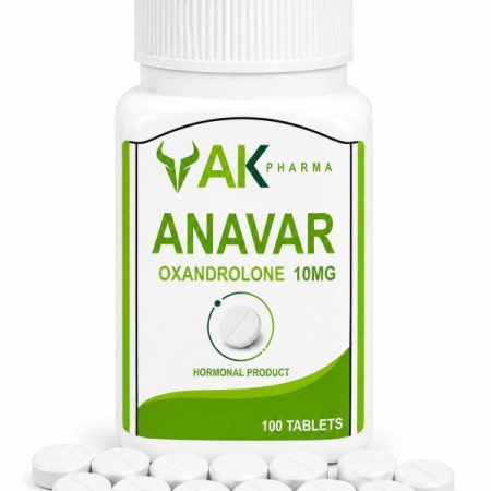 Anavar 10 mg Yak Pharma product packaging