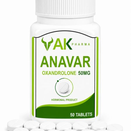 Anavar 50 mg Yak Pharma product packaging
